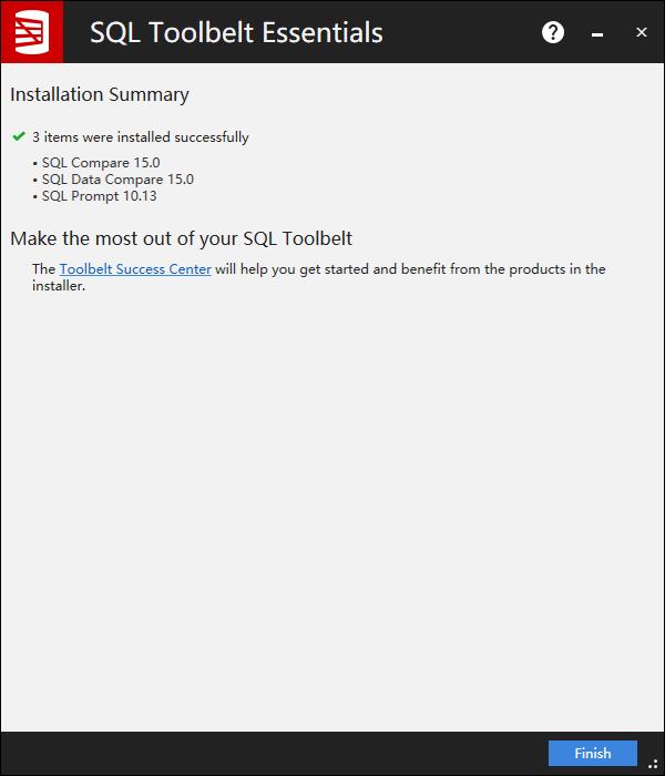 RedGate15|SQLToolbelt Essentials 安装手册|软件下载|C/S开发框架