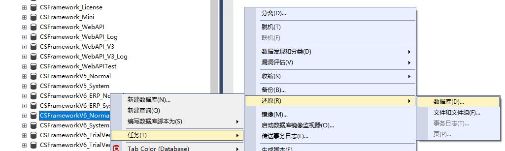 SqlServer(MsSql)数据库备份、还原操作指南|C/S开发框架