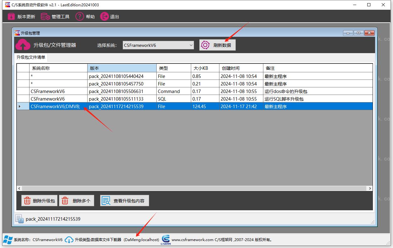 CSFrameworkV6软件开发框架+达梦数据库（国产数据库）测试报告|C/S开发框架